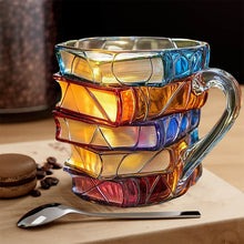 Mug 3D fait main avec inscription  Lecture du bonheur