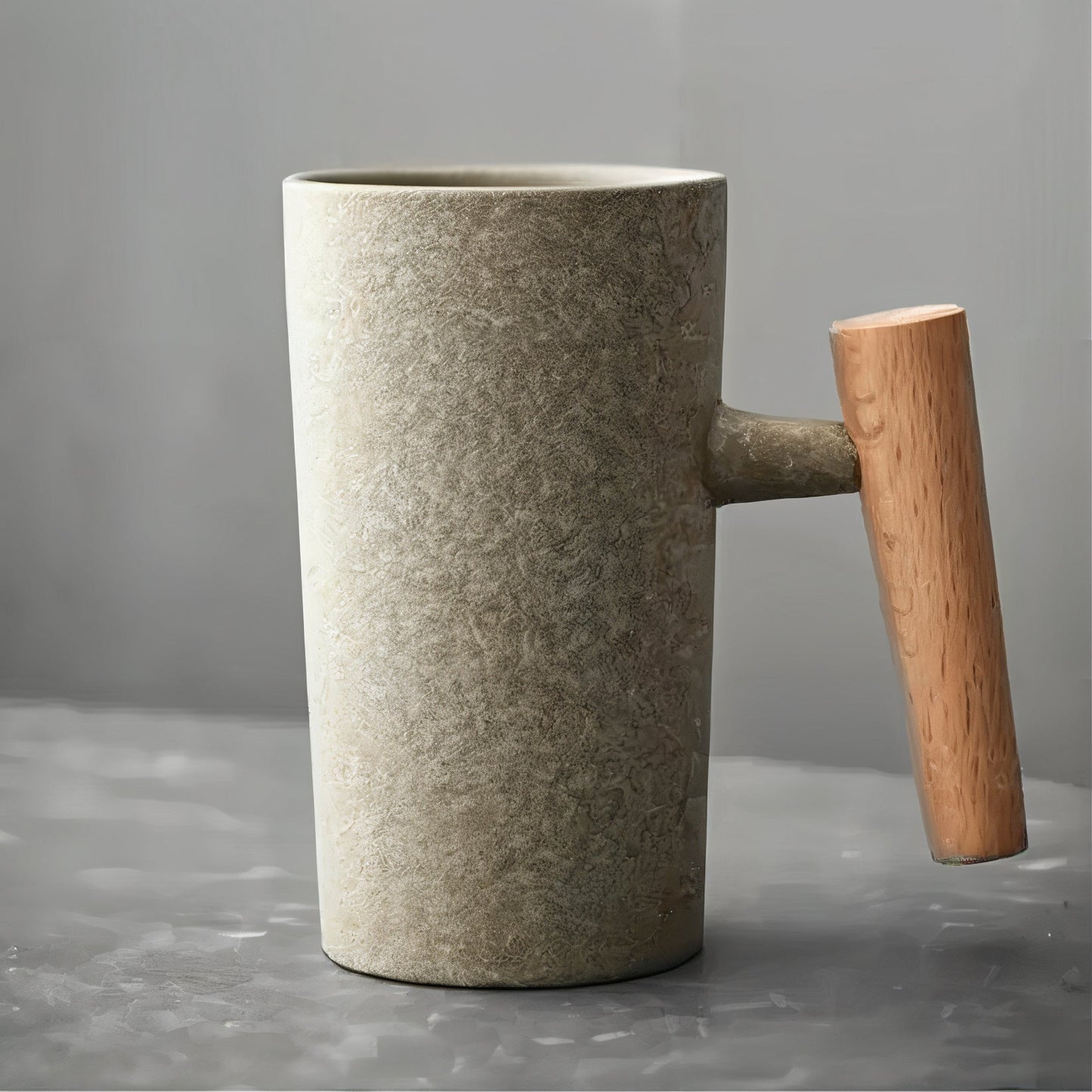 Tasse Terra – Style Vintage & Poignée Bois